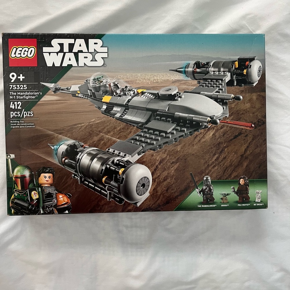 LEGO Star Wars N-1 Starfighter Building Set - Gray and Black
